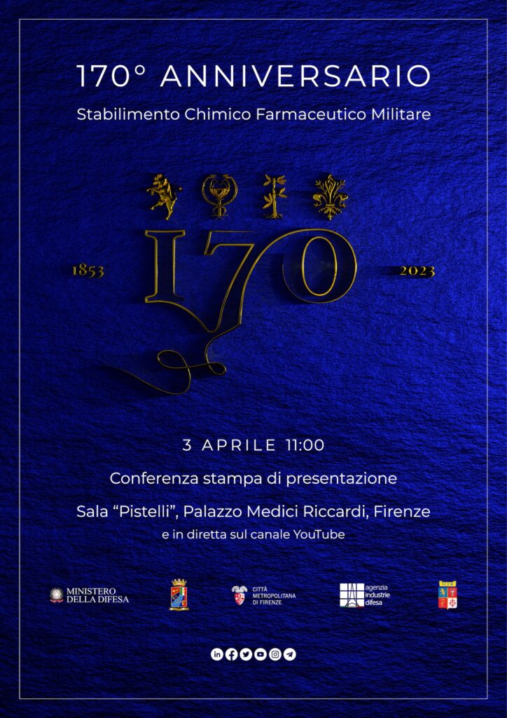 Conferenza stampa di presentazione per il 170° anniversario dello Stabilimento Chimico Farmaceutico Militare - 1