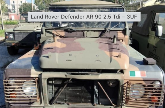 Land Rover Defender AR 90 2.5 Tdi – 3UF
